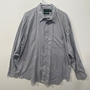 CC Filson Co Seattle Mens Long Sleeve Plaid Button Down Shirt XXL Cotton